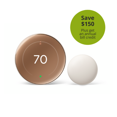 Nest Learning Thermostat (4th gen) w/Smart Savers