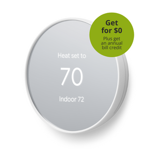 Nest Thermostat, Snow with Smart Savers