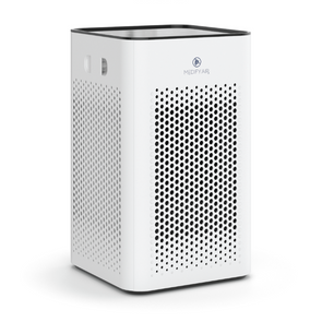 A white Medify air purifier.